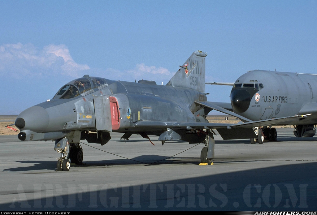 USA - Air Force McDonnell Douglas QF-4G Phantom II 69-7581 at Mojave (MHV), USA
