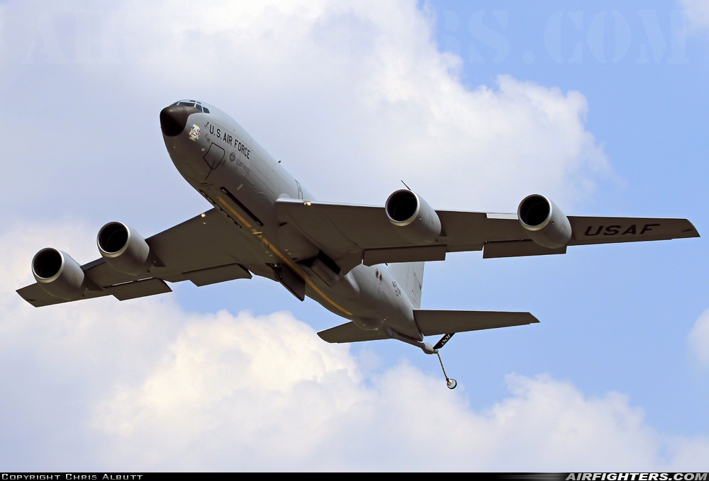 USA - Air Force Boeing KC-135R Stratotanker (717-100) 57-1493 at Mildenhall (MHZ / GXH / EGUN), UK