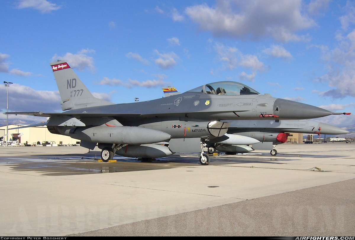 USA - Air Force General Dynamics F-16A/ADF Fighting Falcon 81-0777 at Tucson - Davis-Monthan AFB (DMA / KDMA), USA