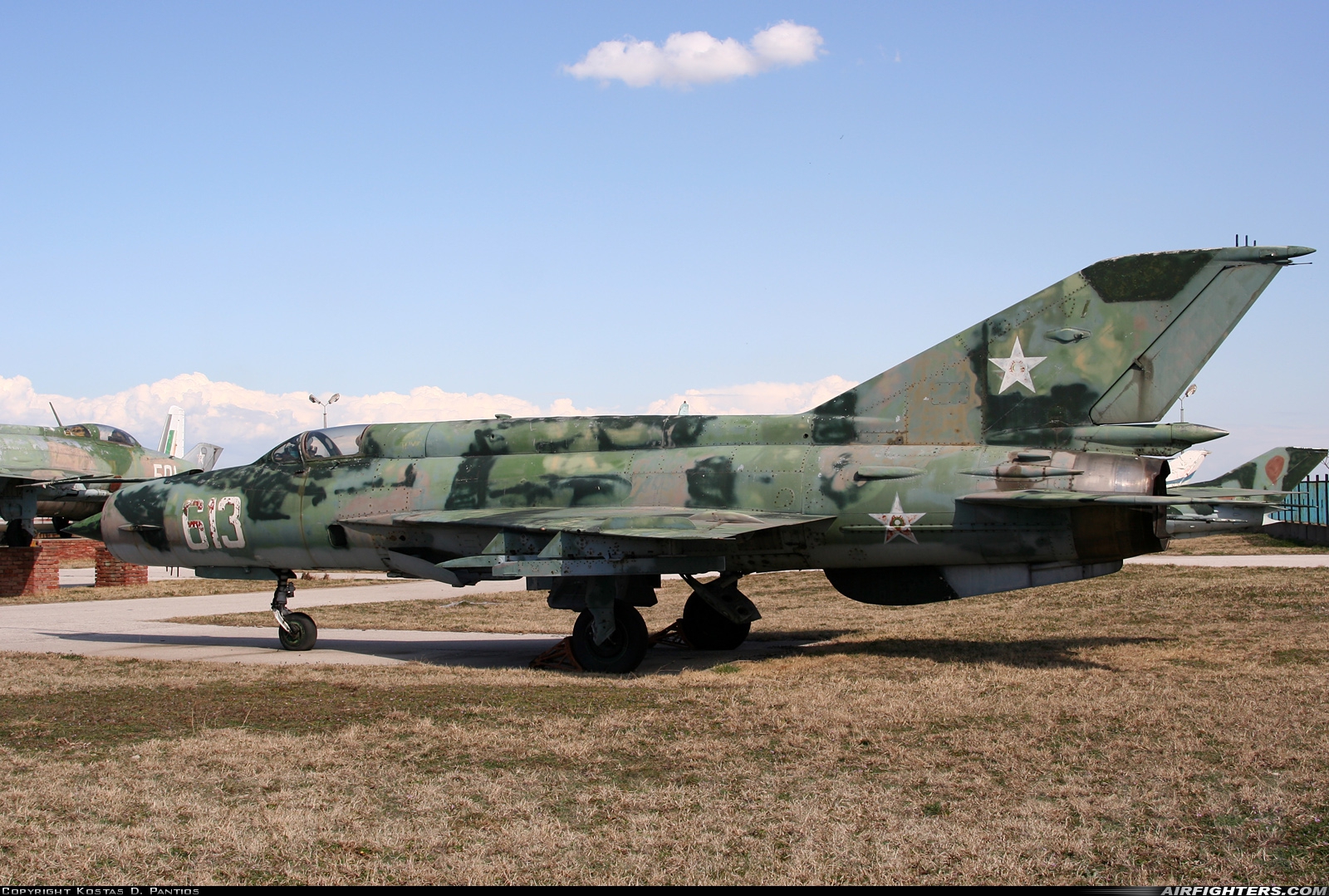 Bulgaria - Air Force Mikoyan-Gurevich MiG-21M 613 at Plovdiv (- Krumovo) (PDV / LBPD), Bulgaria