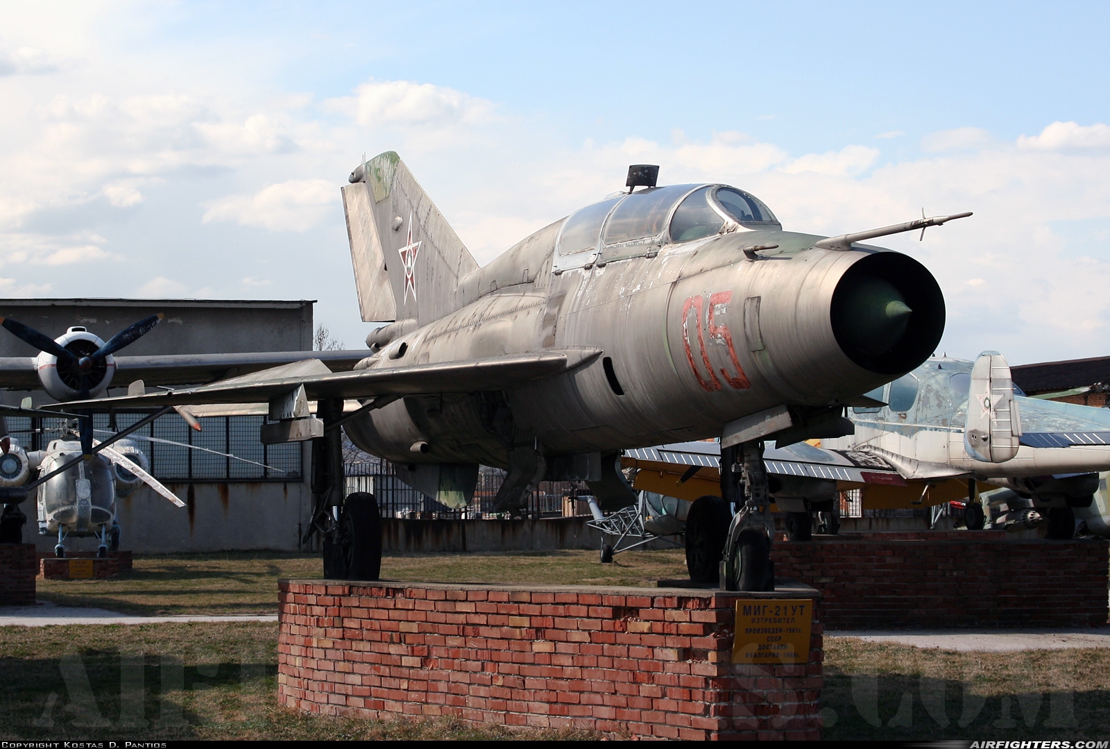 Bulgaria - Air Force Mikoyan-Gurevich MiG-21US 05 at Plovdiv (- Krumovo) (PDV / LBPD), Bulgaria