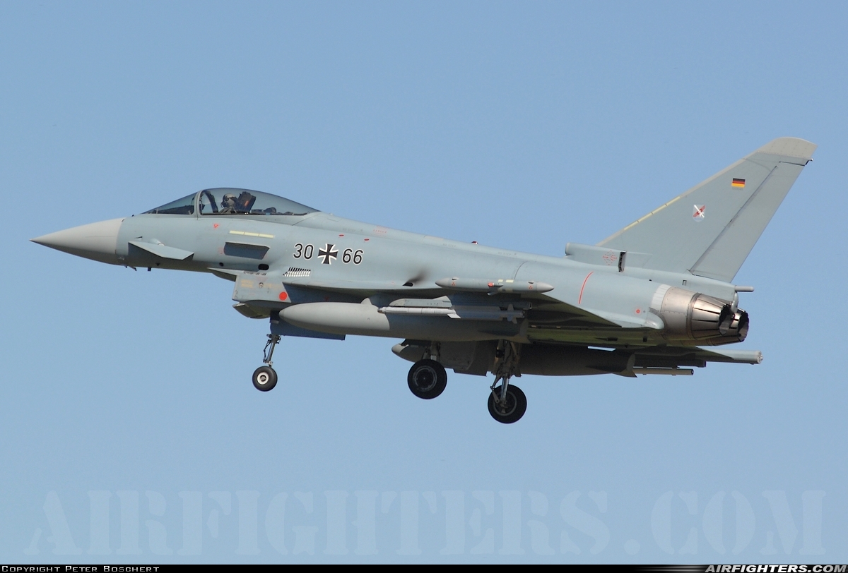 Germany - Air Force Eurofighter EF-2000 Typhoon S 30+66 at Norvenich (ETNN), Germany