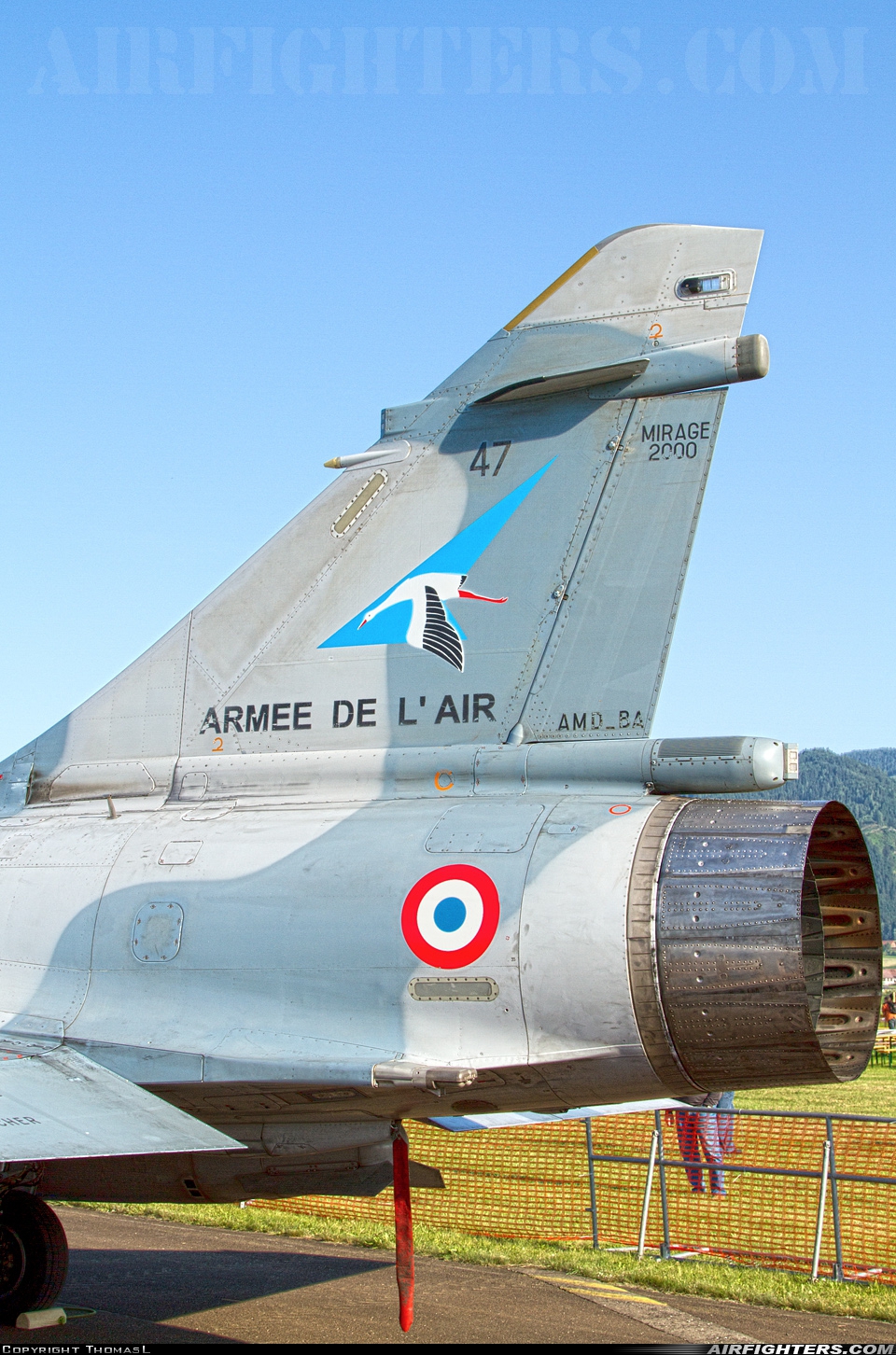 France - Air Force Dassault Mirage 2000-5F 47 at Zeltweg (LOXZ), Austria