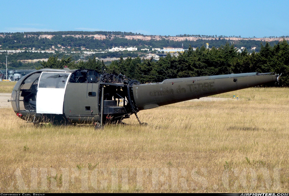 France - Army Aerospatiale SA-316B Alouette III 1548 at Marseilles - Provence (Marignane) (MRS / LFML), France