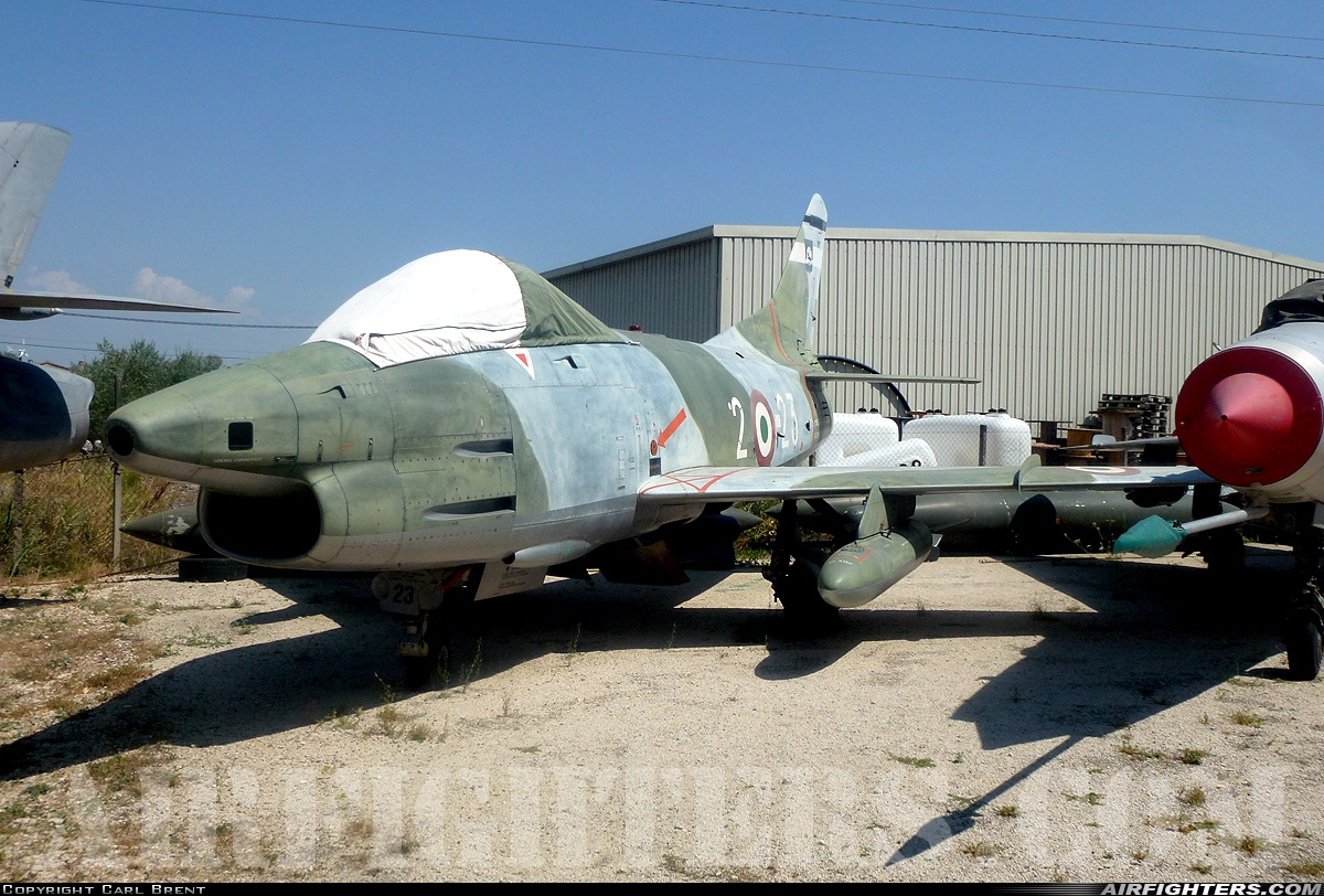 Italy - Air Force Fiat G-91R/1A MM6283 at Off-Airport - Orange, France