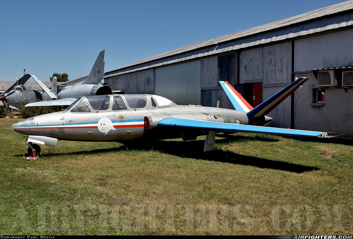 France - Air Force Fouga CM-170R Magister 101 at Montelimar Ancone (LFLQ), France