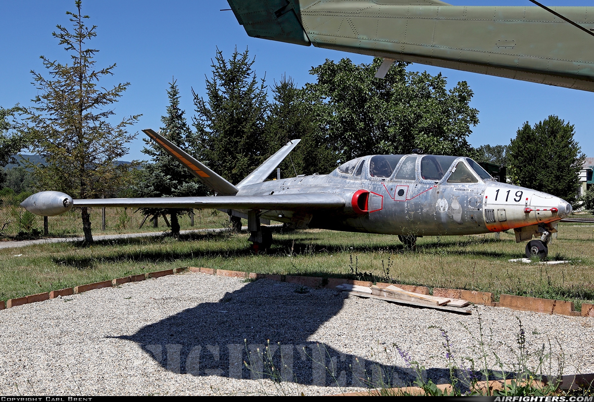 France - Air Force Fouga CM-170 Magister 119 at Montelimar Ancone (LFLQ), France