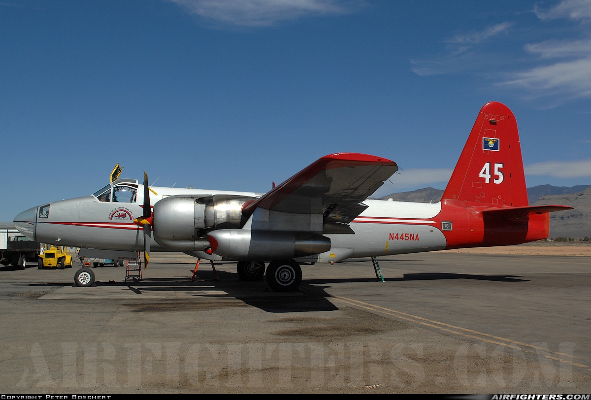 Company Owned - Neptune Aviation Services Inc Lockheed P2V-7 Neptune N445NA at Alamogordo - White Sands Regional (Municipal) (ALM / KALM), USA