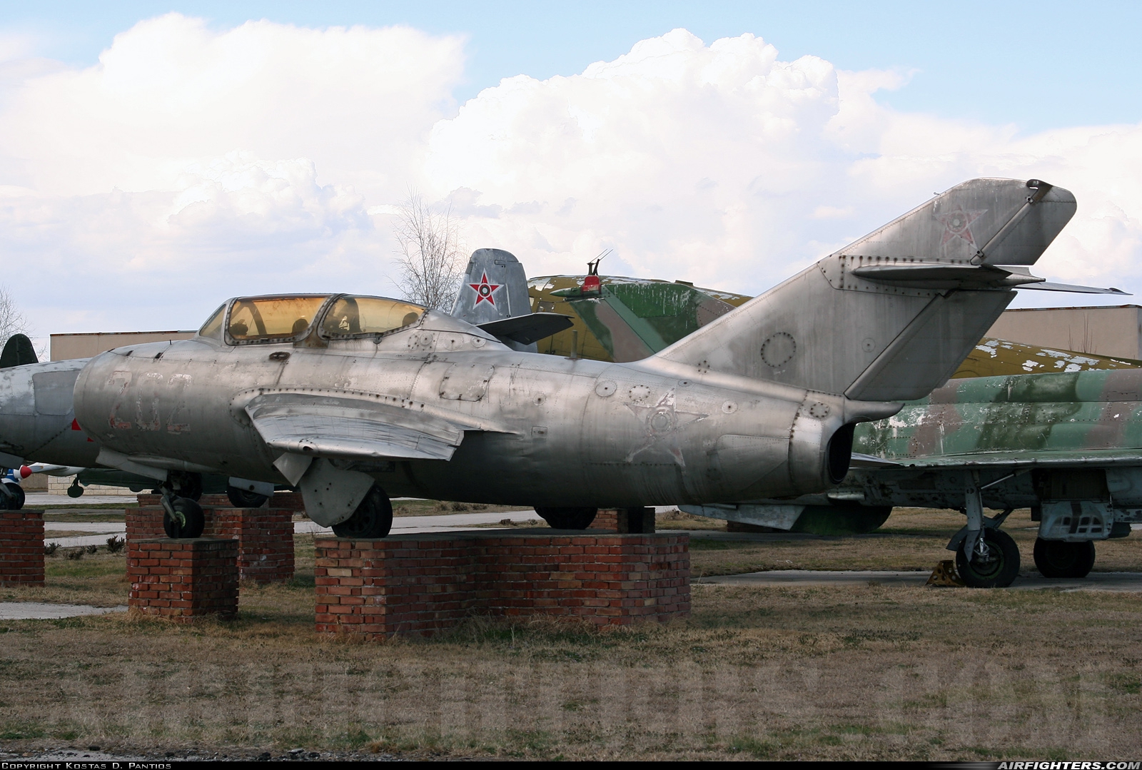 Bulgaria - Air Force Mikoyan-Gurevich MiG-15UTI 202 at Plovdiv (- Krumovo) (PDV / LBPD), Bulgaria