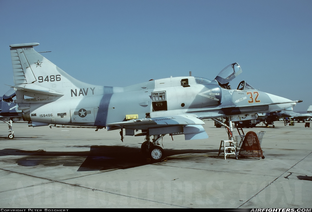 USA - Navy Douglas A-4M Skyhawk 159486 at San Diego - Miramar MCAS (NAS) / Mitscher Field (NKX / KNKX), USA