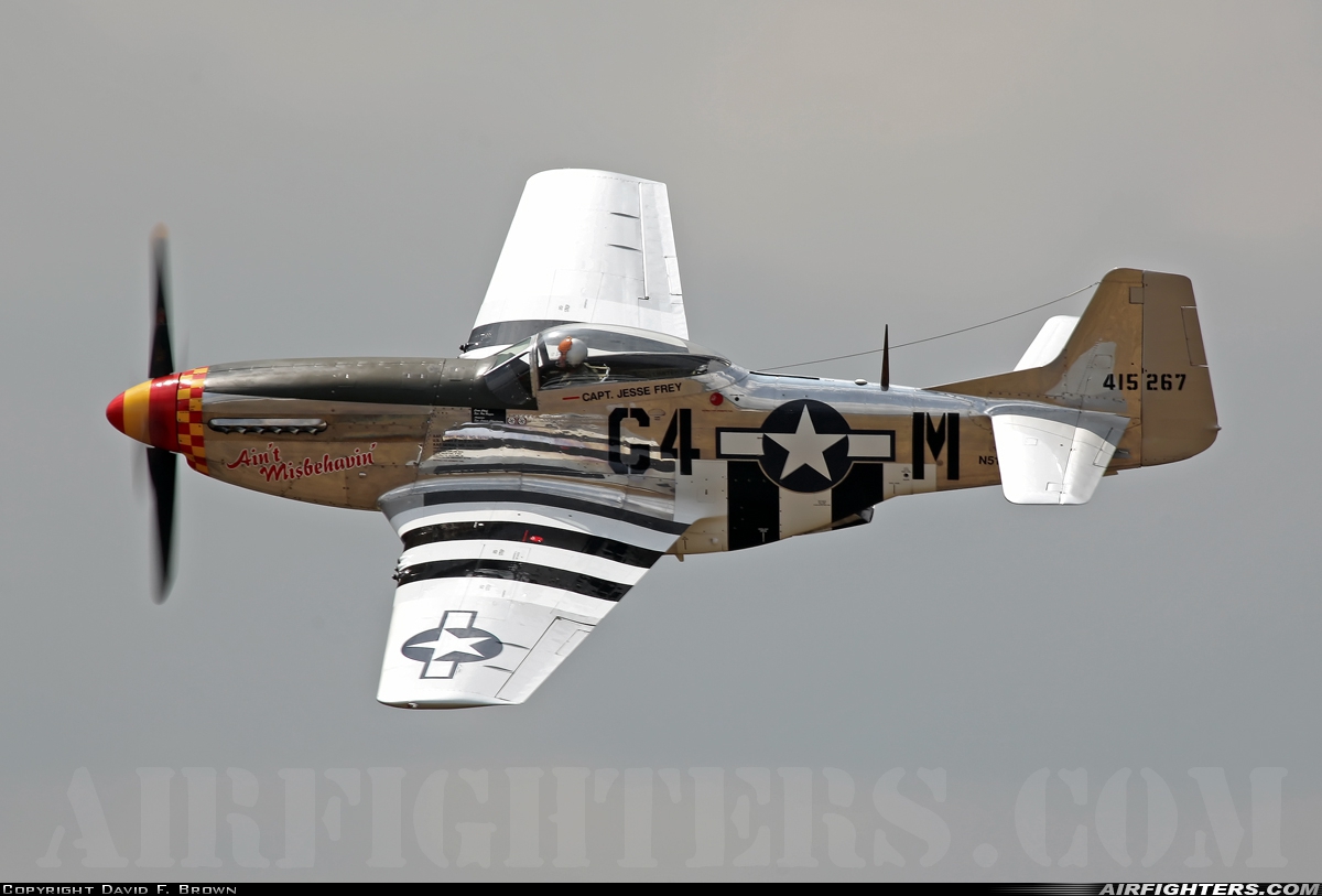 Private North American P-51D Mustang N51KB at Detroit - Willow Run (YIP / KYIP), USA
