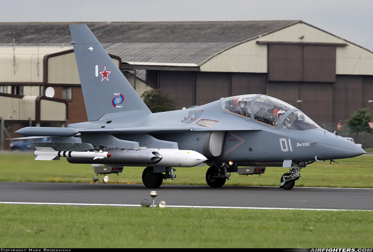 Russia - Air Force Yakovlev Yak-130  at Fairford (FFD / EGVA), UK