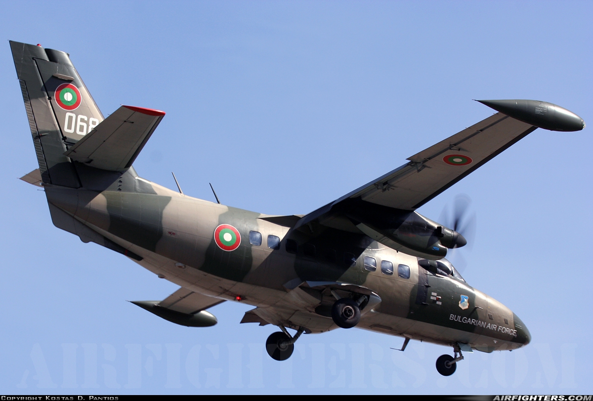 Bulgaria - Air Force LET L-410UVP-E3 068 at Plovdiv (- Krumovo) (PDV / LBPD), Bulgaria