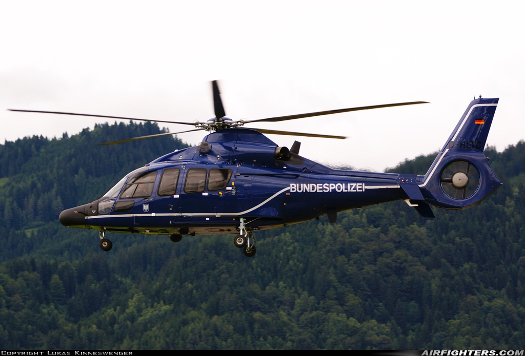 Germany - Bundespolizei Eurocopter EC-155B D-HLTC at Zeltweg (LOXZ), Austria