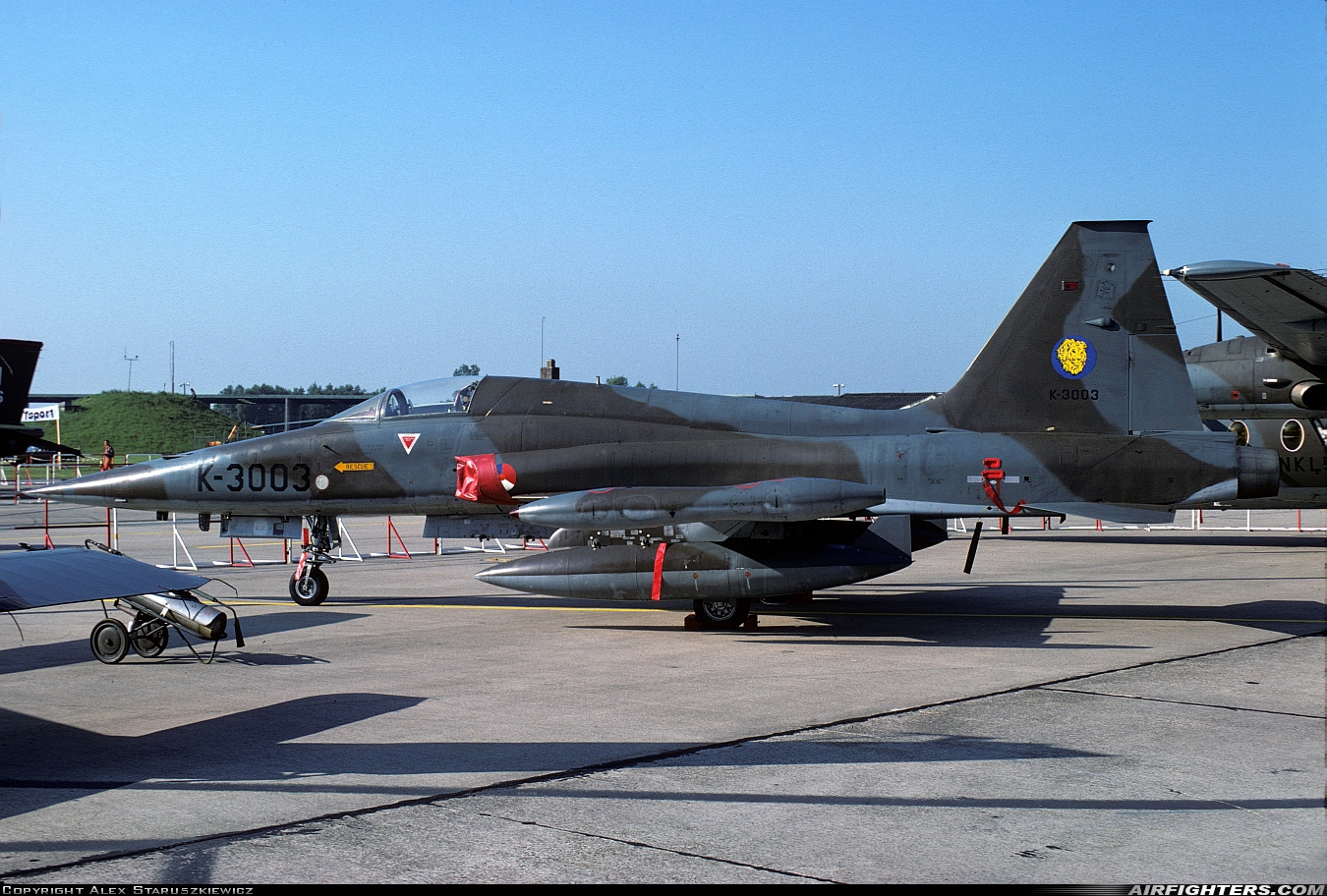 Netherlands - Air Force Canadair NF-5A (CL-226) K-3003 at Hopsten (Rheine -) (ETNP), Germany