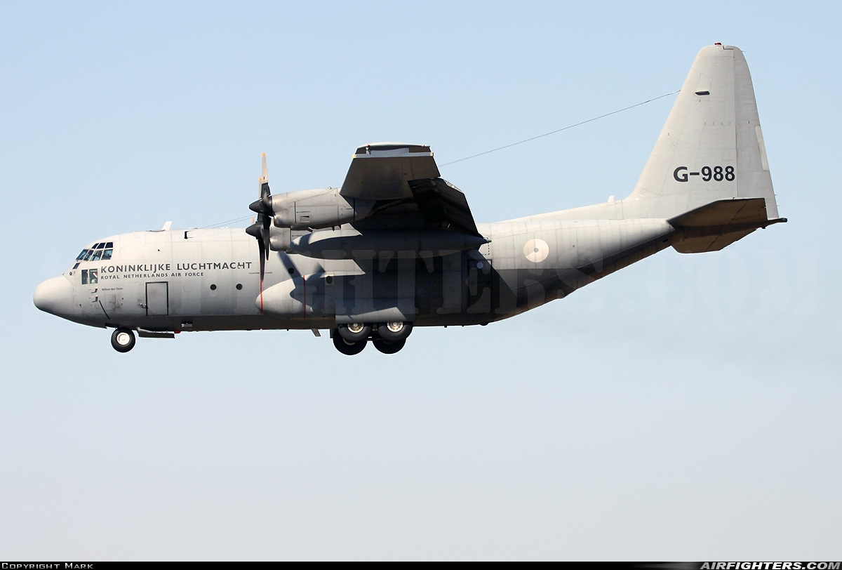 Netherlands - Air Force Lockheed C-130H Hercules (L-382) G-988 at Luqa - Malta International (MLA / LMML), Malta
