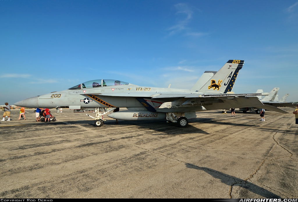 USA - Navy Boeing F/A-18F Super Hornet 166663 at Detroit - Willow Run (YIP / KYIP), USA