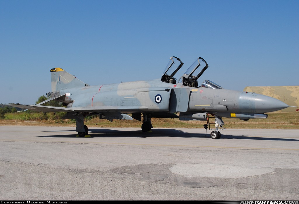 Greece - Air Force McDonnell Douglas F-4E AUP Phantom II 01500 at Andravida (Pyrgos -) (PYR / LGAD), Greece