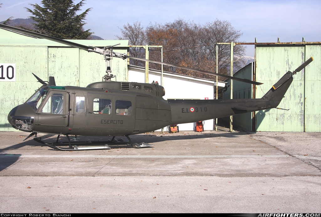 Italy - Army Agusta-Bell AB-205A-1 MM80681 at Bolzano (- Dolomiti / G. Sabelli) (BZO / LIPB), Italy