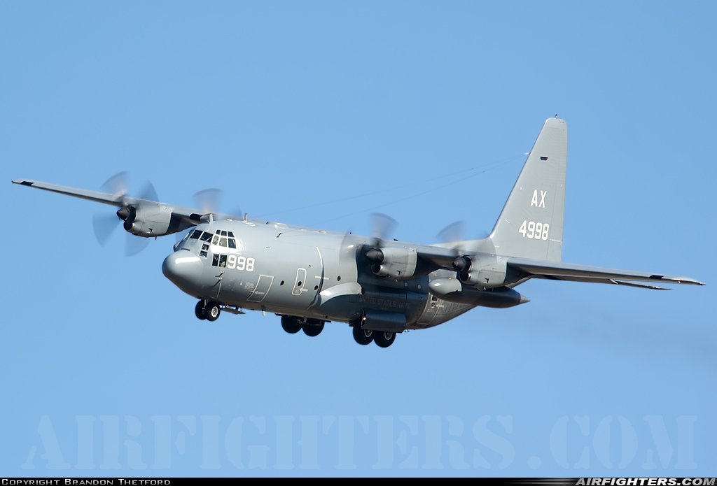 USA - Navy Lockheed C-130T Hercules (L-382) 164998 at Fort Worth - Alliance (AFW / KAFW), USA