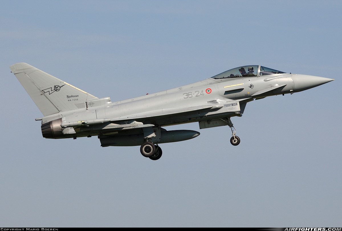 Italy - Air Force Eurofighter F-2000A Typhoon (EF-2000S) MM7298 at Leeuwarden (LWR / EHLW), Netherlands