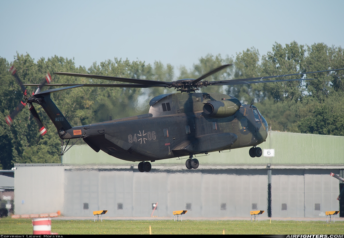 Germany - Army Sikorsky CH-53G (S-65) 84+06 at Rheine-Bentlage (ETHE), Germany