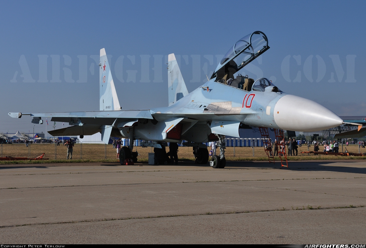 Russia - Air Force Sukhoi Su-30MKI Flanker RF-95621 at Moscow - Zhukovsky (Ramenskoye) (UUBW), Russia