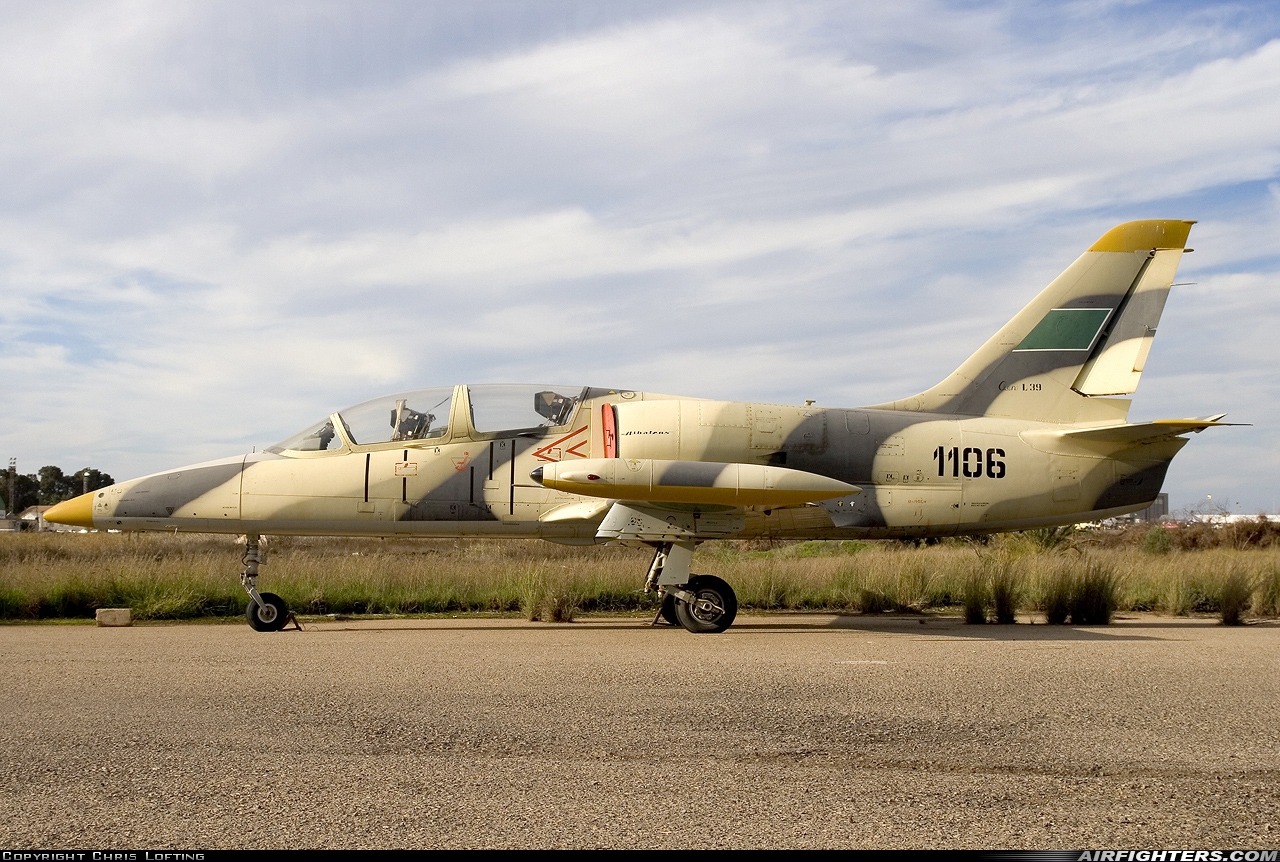 Libya - Air Force Aero L-39ZA Albatros 1106 at Tripoli - Mitiga (MJI / HLLM), Libya