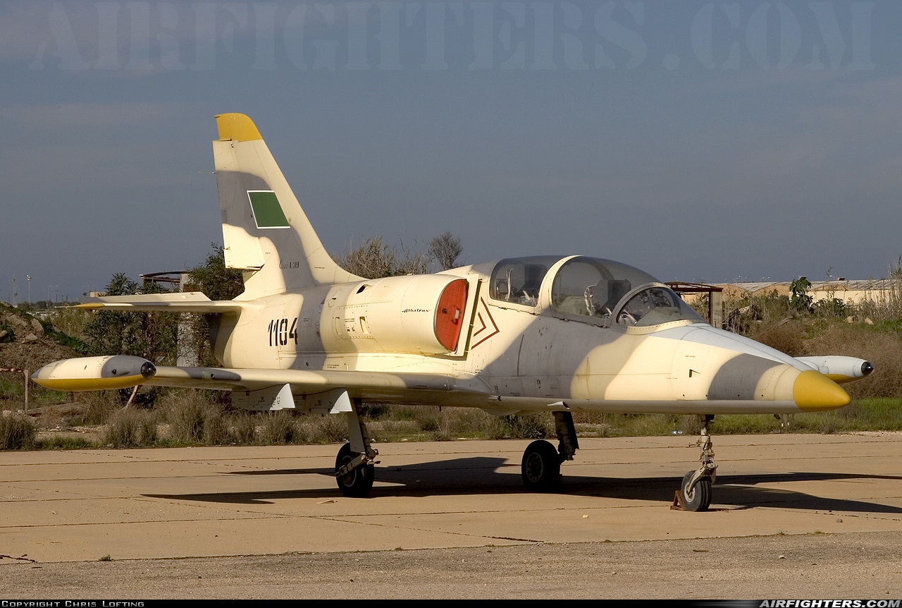 Libya - Air Force Aero L-39ZA Albatros 1104 at Tripoli - Mitiga (MJI / HLLM), Libya