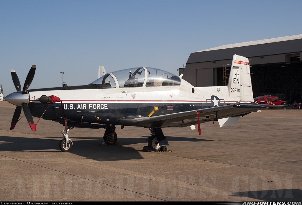 USA - Air Force Raytheon T-6A Texan II 06-3829 at Fort Worth - NAS JRB / Carswell Field (AFB) (NFW / KFWH), USA