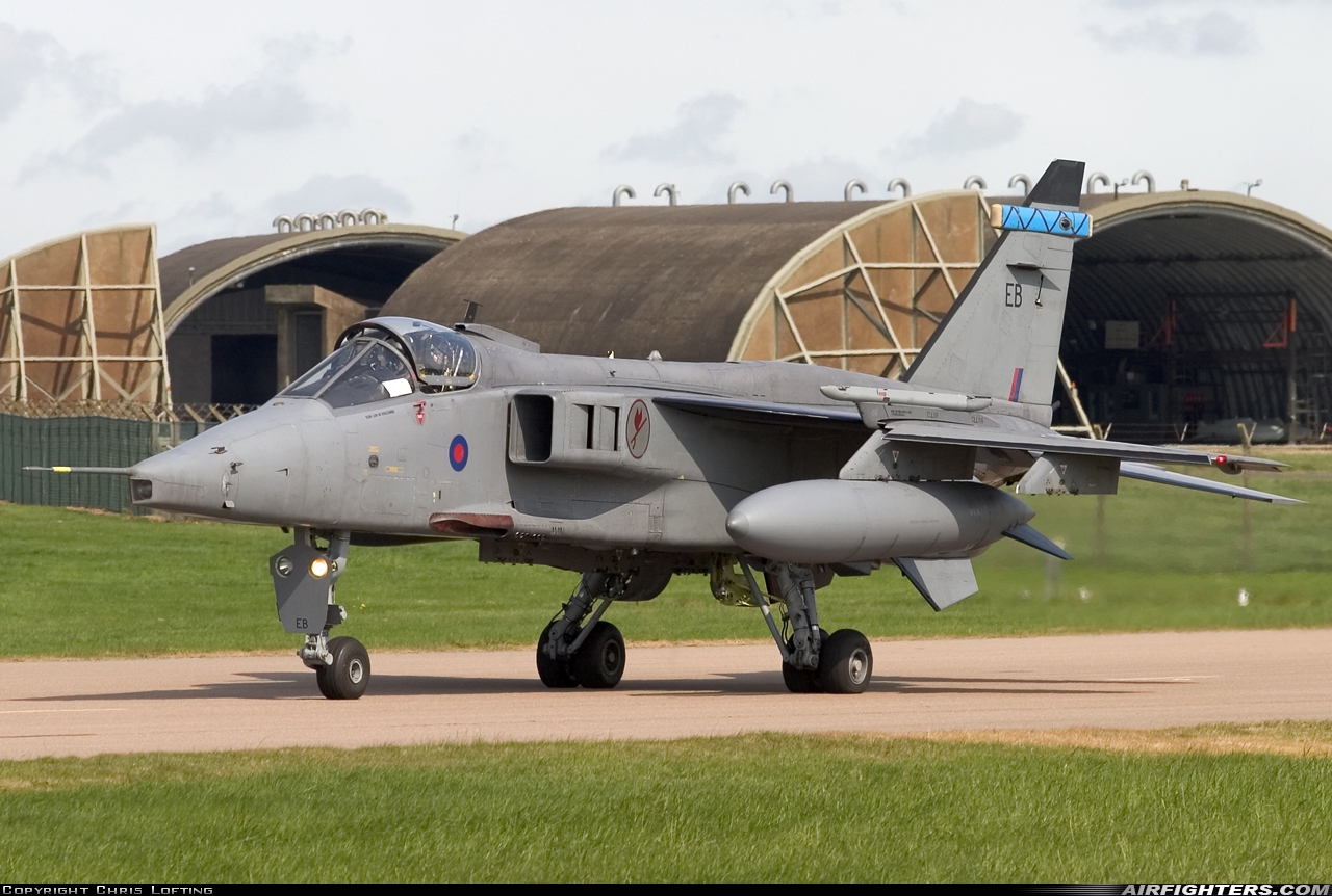 UK - Air Force Sepecat Jaguar GR3A XX119 at Coningsby (EGXC), UK