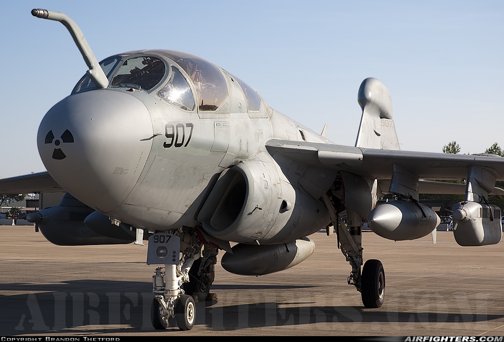 USA - Navy Grumman EA-6B Prowler (G-128) 159908 at Fort Worth - NAS JRB / Carswell Field (AFB) (NFW / KFWH), USA
