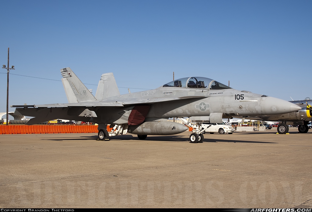 USA - Navy Boeing F/A-18F Super Hornet 166667 at Fort Worth - NAS JRB / Carswell Field (AFB) (NFW / KFWH), USA