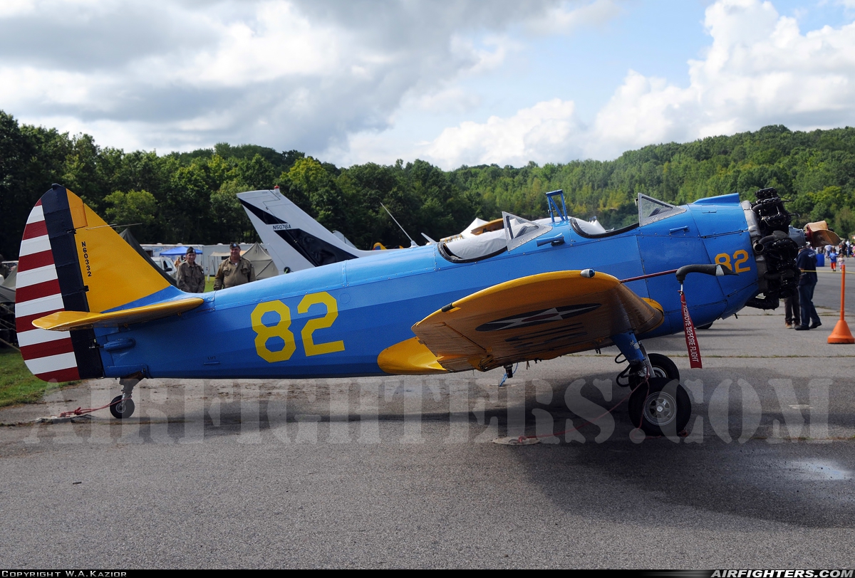 Private Fairchild PT-23A Cornell N60332 at Greenwood Lake Airport (4N1), USA