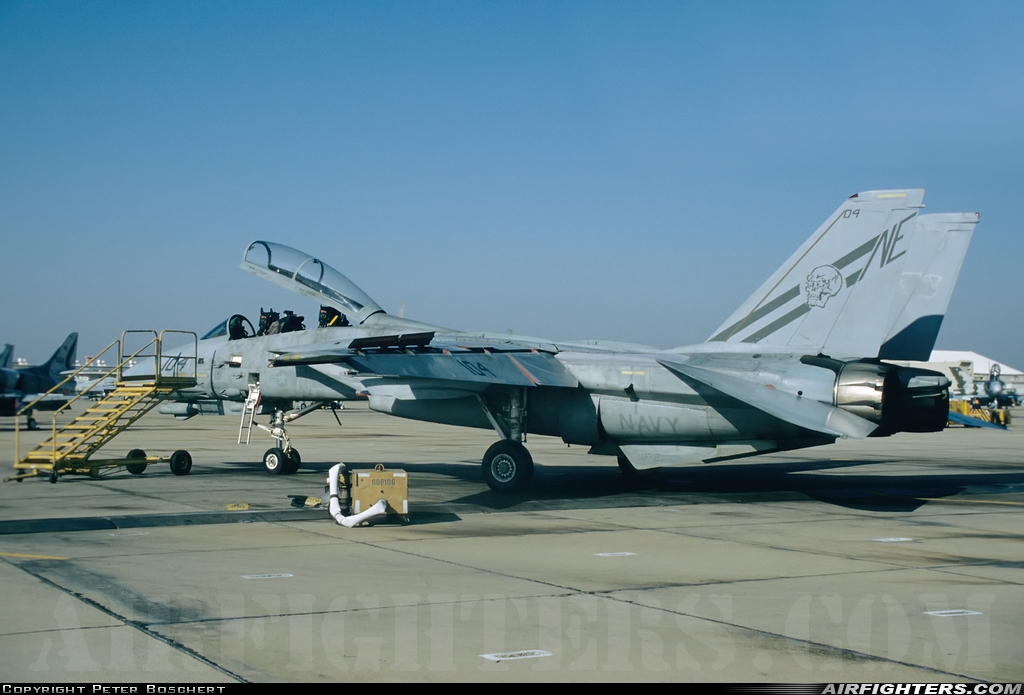 USA - Navy Grumman F-14D Tomcat 161163 at San Diego - Miramar MCAS (NAS) / Mitscher Field (NKX / KNKX), USA