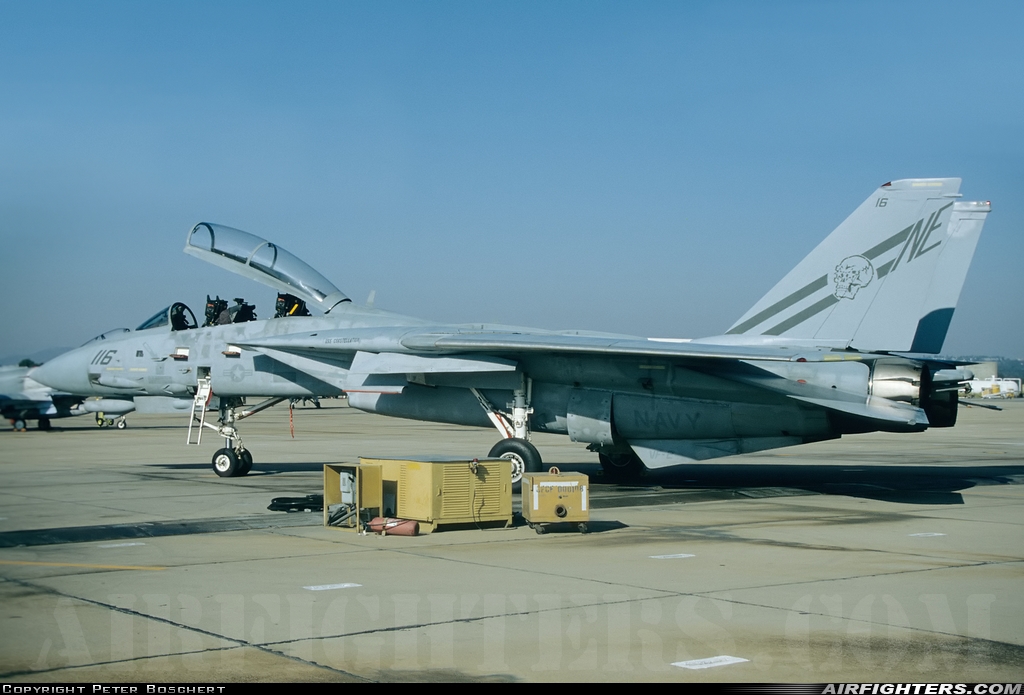 USA - Navy Grumman F-14D Tomcat 164349 at San Diego - Miramar MCAS (NAS) / Mitscher Field (NKX / KNKX), USA