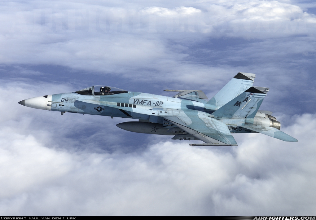 USA - Marines McDonnell Douglas F/A-18A Hornet 162459 at In Flight, Norway