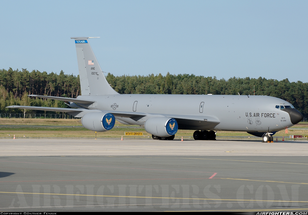 USA - Air Force Boeing KC-135R Stratotanker (717-148) 61-0275 at Nuremberg (NUE / EDDN), Germany