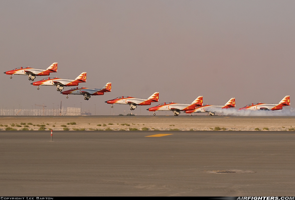 Spain - Air Force CASA C-101EB Aviojet E.25-01 at Dubai - Int. (DXB / OMDB), United Arab Emirates