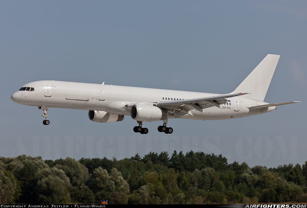 NATO - Airborne Early Warning and Control Force Boeing 757-28A(SF) OO-TFA at Ingolstadt - Manching (ETSI), Germany
