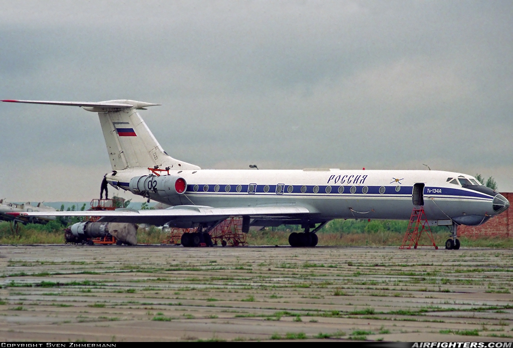 Russia - Navy Tupolev Tu-134A  at Tambov - Donskoye (TBW / UUOT), Russia