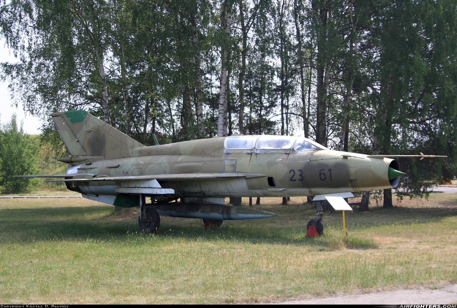 Germany - Air Force Mikoyan-Gurevich MiG-21UM 23+61 at Finow (Eberswalde-Finow) (EDAV), Germany