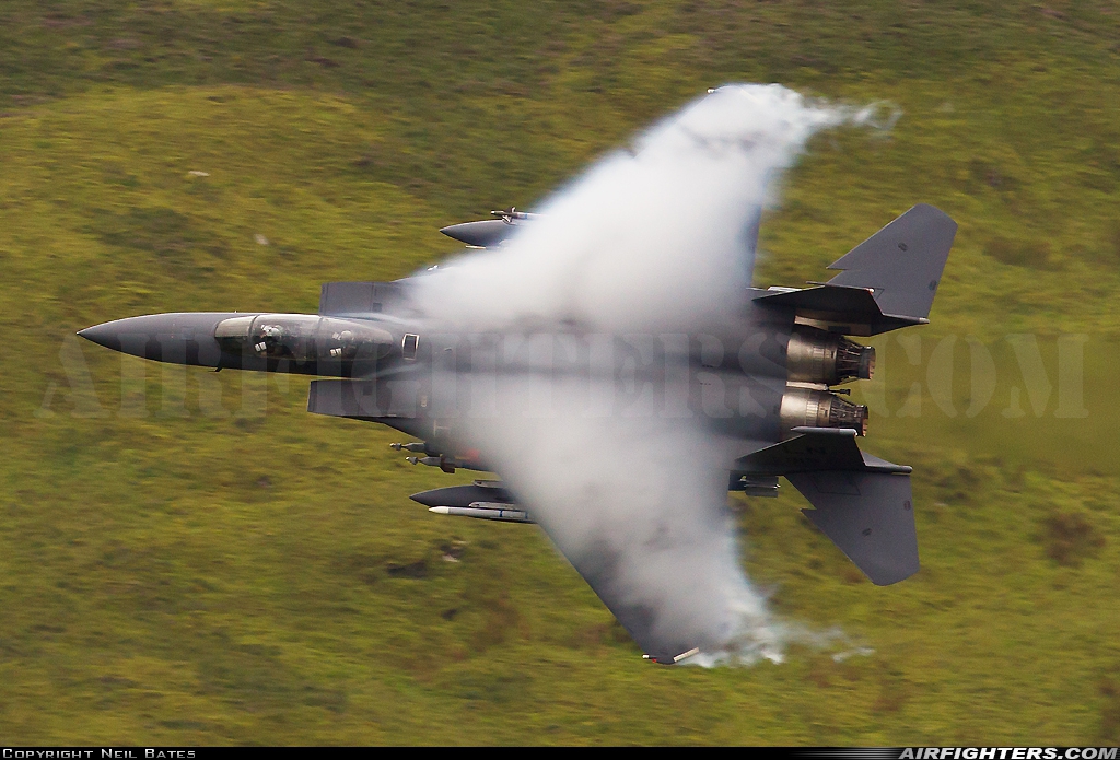 USA - Air Force McDonnell Douglas F-15E Strike Eagle 91-0313 at Off-Airport - Machynlleth Loop Area, UK