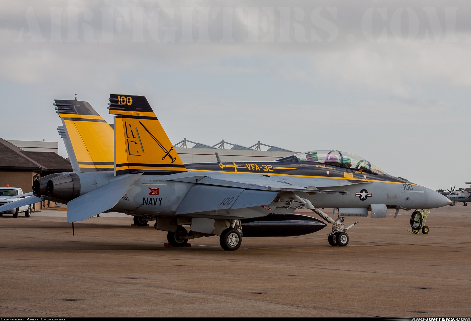 USA - Navy Boeing F/A-18F Super Hornet 166661 at Norfolk - Norfolk NAS / Chambers Field (NGU / KNGU), USA