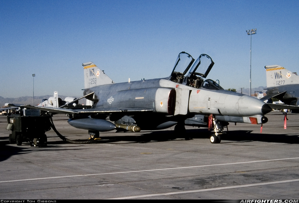 USA - Air Force McDonnell Douglas F-4G Phantom II 69-0259 at Las Vegas - Nellis AFB (LSV / KLSV), USA