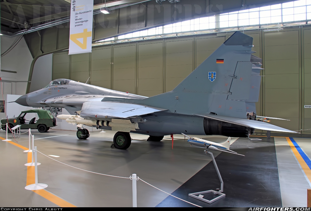 Germany - Air Force Mikoyan-Gurevich MiG-29G (9.12A) 29+03 at Berlin - Gatow (GWW / EDUG), Germany