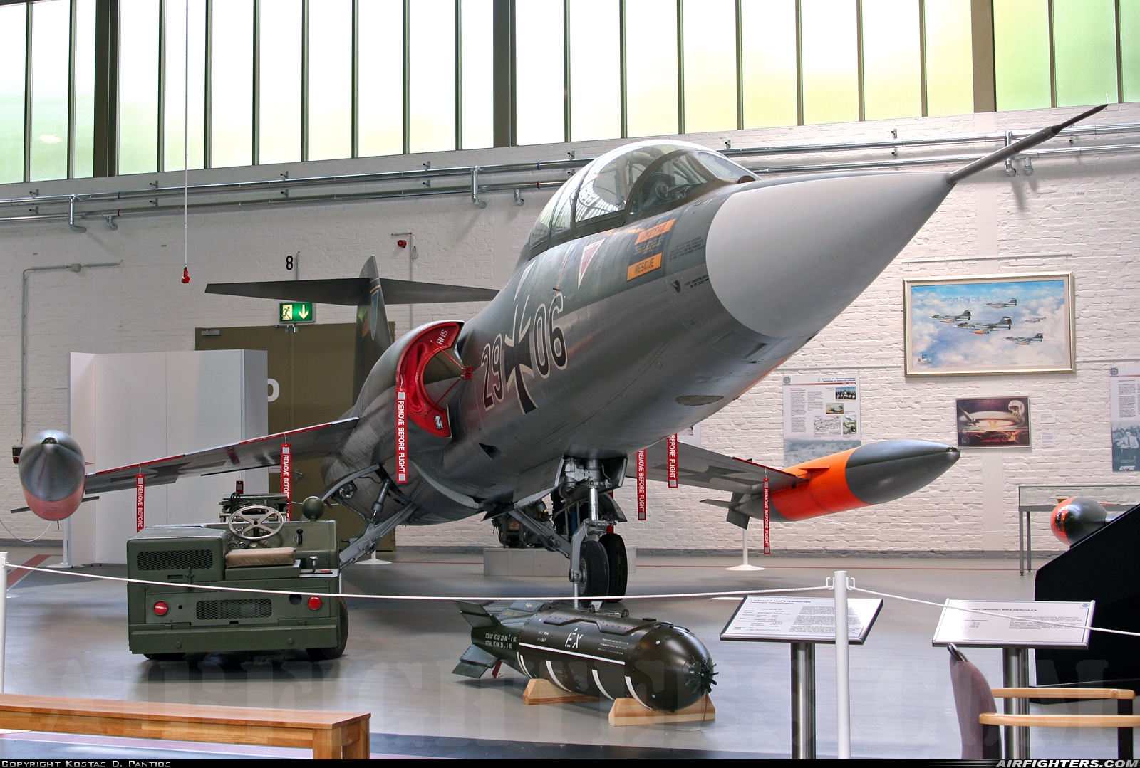 Germany - Air Force Lockheed F-104F Starfighter 29+06 at Berlin - Gatow (GWW / EDUG), Germany