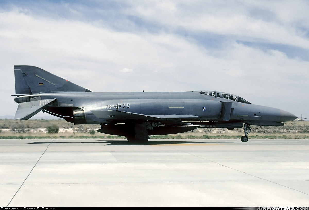 Germany - Air Force McDonnell Douglas F-4F Phantom II 38+29 at Alamogordo - Holloman AFB (HMN / KHMN), USA