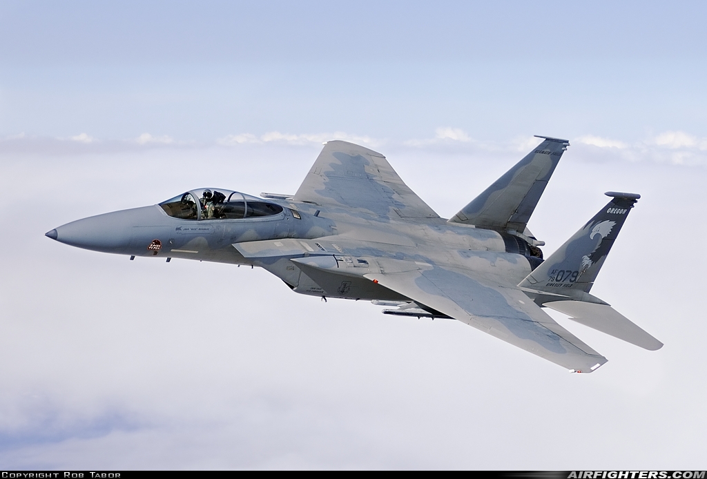 USA - Air Force McDonnell Douglas F-15C Eagle 79-0079 at In Flight, USA