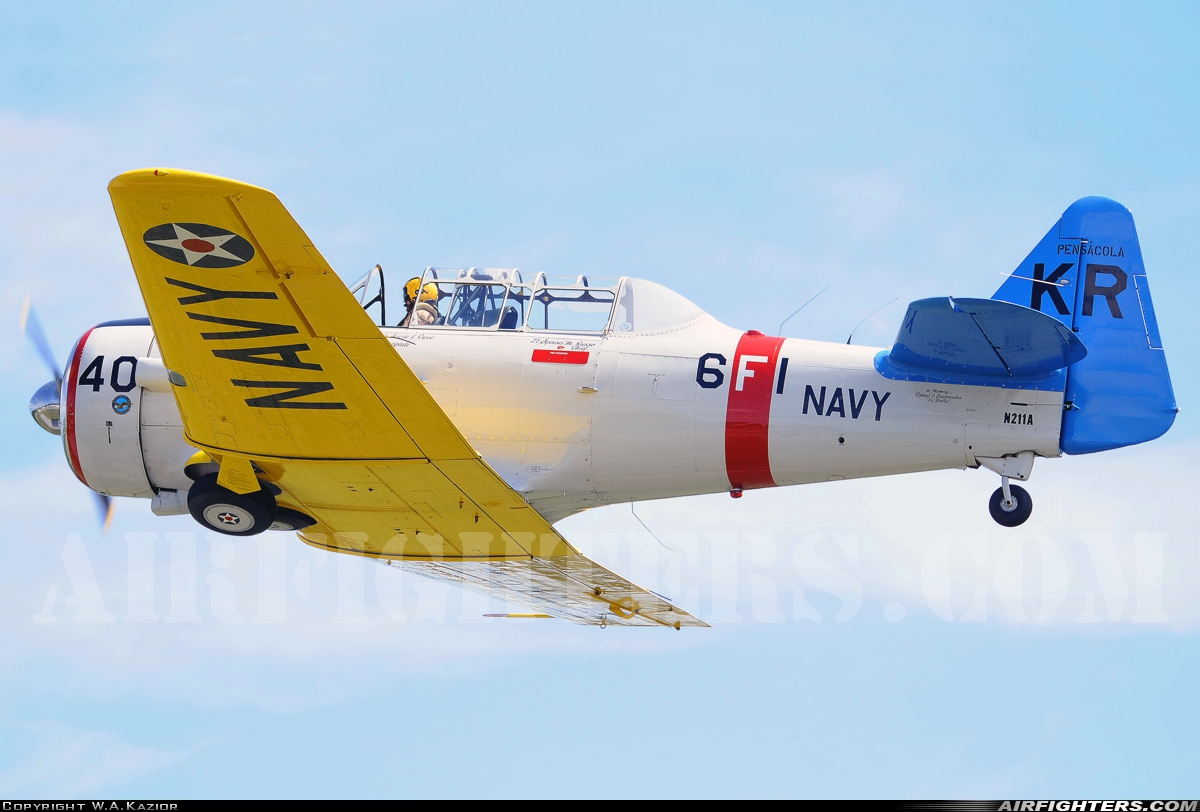 Private North American SNJ-6 Texan N211A at Toughkenamon - New Garden (N57 / KN57), USA